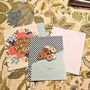 Gently used Happy Planner Classic Size Notebook with Note Paper and Folder